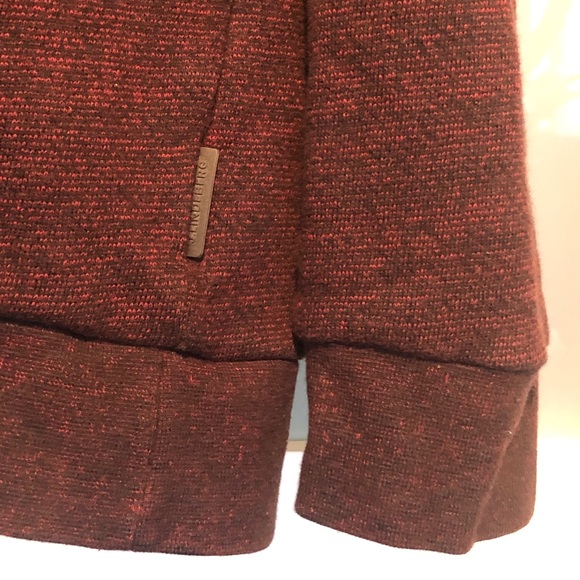 J. LINDEBERG CREWNECK SWEATER M, MAROON (LARGE) - Picture 2 of 5